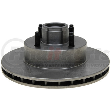 18A28A by ACDELCO - Non-Coated Front Disc Brake Rotor and Hub Assembly
