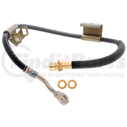 18J1655 by ACDELCO - Front Passenger Side Hydraulic Brake Hose Assembly