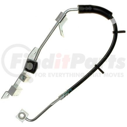 18J4324 by ACDELCO - Front Driver Side Hydraulic Brake Hose Assembly
