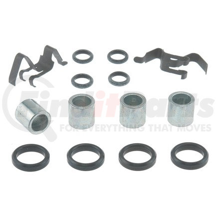 18K256X by ACDELCO - Front Disc Brake Caliper Hardware Kit with Clips, Seals, and Bushings