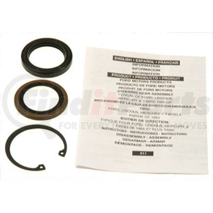 36-349600 by ACDELCO - Steering Gear Pitman Shaft Seal Kit with Bushing, Seals, and Snap Ring