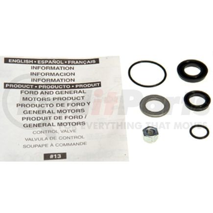 36-351350 by ACDELCO - Power Steering Control Valve Seal Kit with Seals, Nut, and Washer