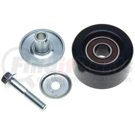 36174 by ACDELCO - Idler Pulley with 10 mm Insert, Bolt, and Dust Shield
