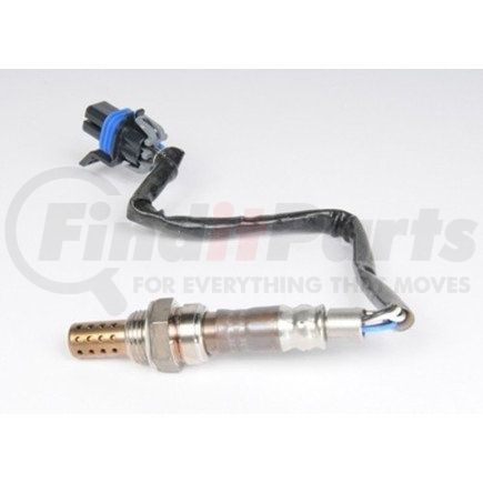 AFS123 by ACDELCO - Oxygen Sensor - Center, RH, Heated, 4-Wire, 9.550" Wire Harness, 13.37" Overall Length, 0.71" Thread Diameter, 16 Ga.
