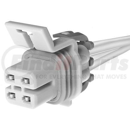 PT1069 by ACDELCO - 4-Way Female Gray Multi-Purpose Pigtail