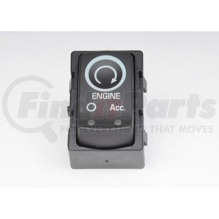 D1436G by ACDELCO - Ebony Ignition Start/Stop Switch