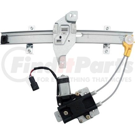 11A14 by ACDELCO - Rear Passenger Side Power Window Regulator with Motor