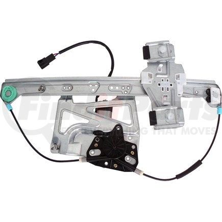 ACDelco 11A478 Front Driver Side Power Window Regulator with Motor