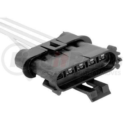 PT262 by ACDELCO - 4-Way Female Black Multi-Purpose Pigtail