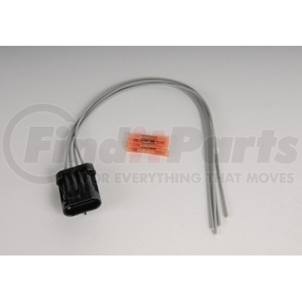 PT996 by ACDELCO - 4-Way Male Black Multi-Purpose Pigtail