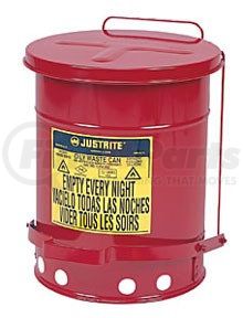 09500 by JUSTRITE - 14 Gal Oily Waste Can