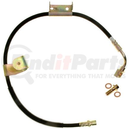 18J4317 by ACDELCO - Front Passenger Side Hydraulic Brake Hose Assembly