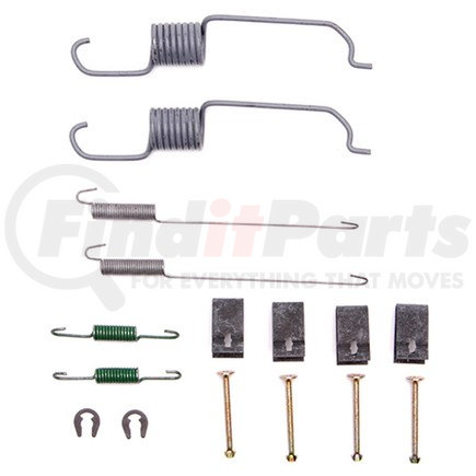 18K1076 by ACDELCO - Rear Drum Brake Hardware Kit with Springs, Pins, Retainers, and Washers