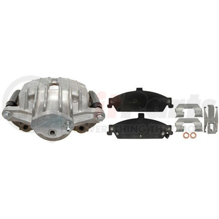 18R1214 by ACDELCO - Front Passenger Side Disc Brake Caliper Assembly with Pads (Loaded)