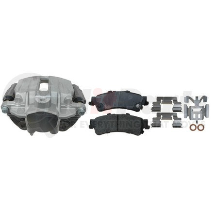 18R1382 by ACDELCO - Rear Driver Side Disc Brake Caliper Assembly with Pads (Loaded)
