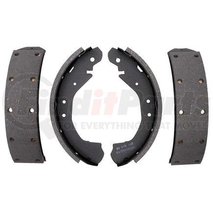 17593R by ACDELCO - Riveted Rear Drum Brake Shoe Set