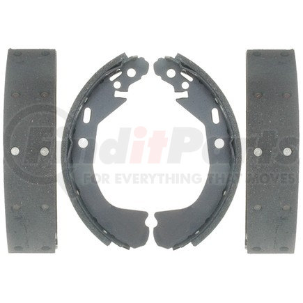 17720R by ACDELCO - Riveted Rear Drum Brake Shoe Set