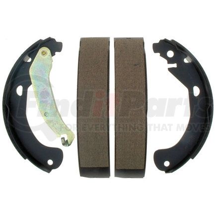 17795B by ACDELCO - Bonded Rear Drum Brake Shoe Set