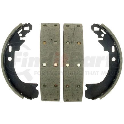 17904R by ACDELCO - Riveted Rear Drum Brake Shoe Set