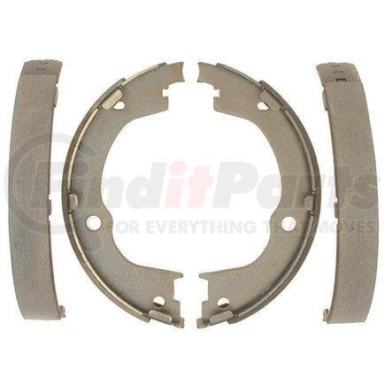 17932B by ACDELCO - Bonded Rear Parking Brake Shoe Set