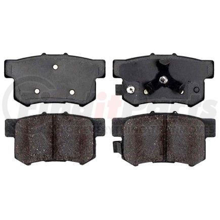 17D1086C by ACDELCO - Ceramic Rear Disc Brake Pad Set