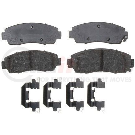 17D1089CH by ACDELCO - Ceramic Front Disc Brake Pad Set