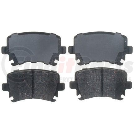 17D1108C by ACDELCO - Ceramic Rear Disc Brake Pad Set