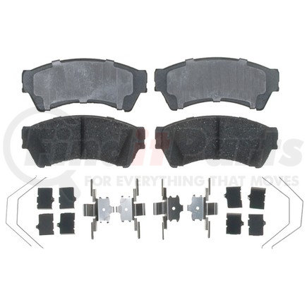 17D1164CH by ACDELCO - Ceramic Front Disc Brake Pad Set