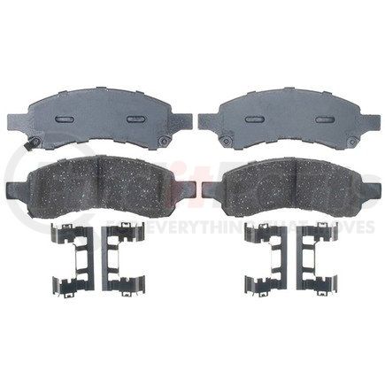 17D1169CH by ACDELCO - Ceramic Front Disc Brake Pad Set