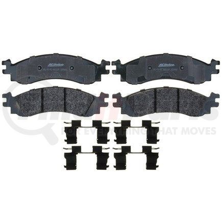17D1354C by ACDELCO - Ceramic Rear Disc Brake Pad Set