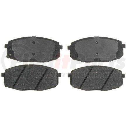 17D1397CH by ACDELCO - Ceramic Front Disc Brake Pad Set