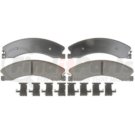 17D1411CH by ACDELCO - Ceramic Rear Disc Brake Pad Set