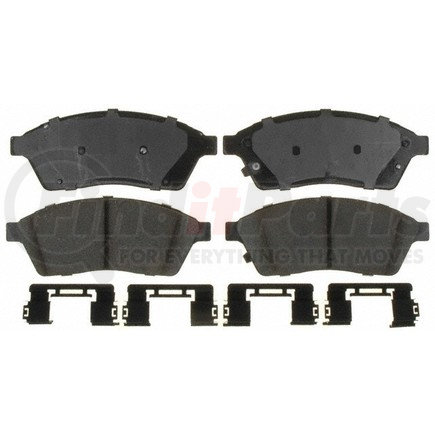 17D1422CH by ACDELCO - Ceramic Front Disc Brake Pad Set