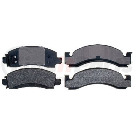 17D149MX by ACDELCO - Severe Duty Semi-Metallic Front Disc Brake Pad Set