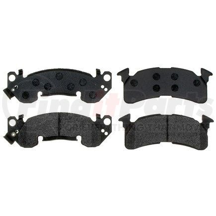 ACDelco 17D153M Disc Brake Pad Set Semi-Metallic Front Disc Brake Pad Set