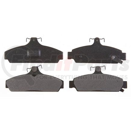 17D294M by ACDELCO - Semi-Metallic Front Disc Brake Pad Set