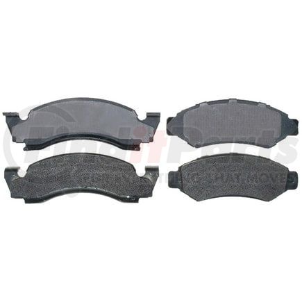 17D375MX by ACDELCO - Severe Duty Semi-Metallic Front Disc Brake Pad Set