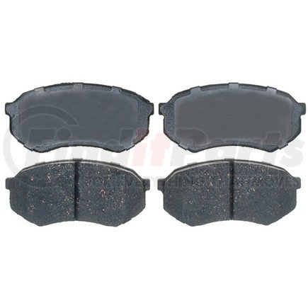 17D433AC by ACDELCO - Ceramic Front Disc Brake Pad Set