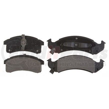 17D505MX by ACDELCO - Severe Duty Semi-Metallic Front Disc Brake Pad Set