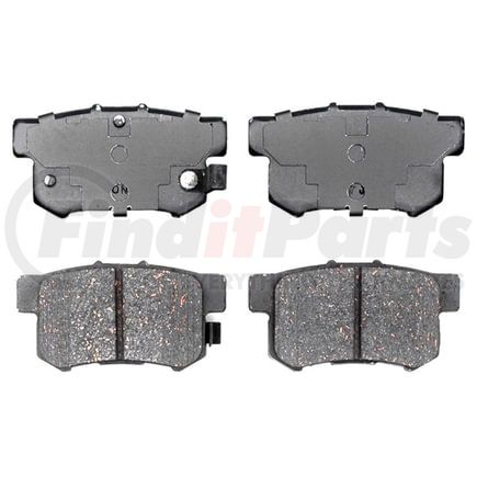17D537C by ACDELCO - Ceramic Rear Disc Brake Pad Set