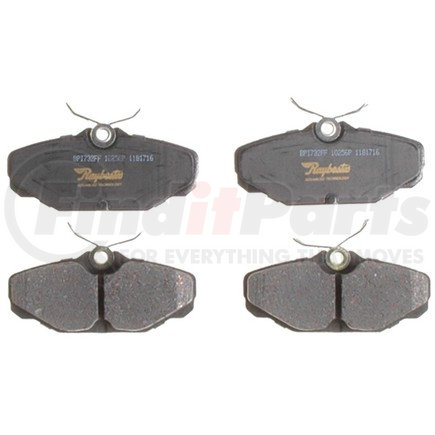 17D610C by ACDELCO - Ceramic Rear Disc Brake Pad Set