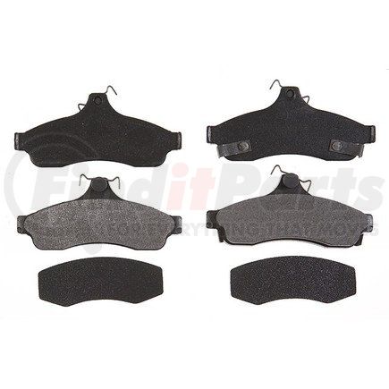 17D628M by ACDELCO - Semi-Metallic Rear Disc Brake Pad Set