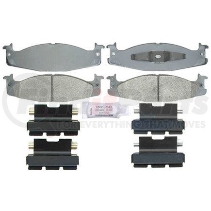 ACDelco 17D632MX Disc Brake Pad Set Severe Duty Semi-Metallic Front Disc Brake Pad Set