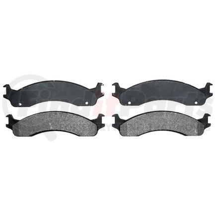 17D655AM by ACDELCO - Semi-Metallic Front Disc Brake Pad Set
