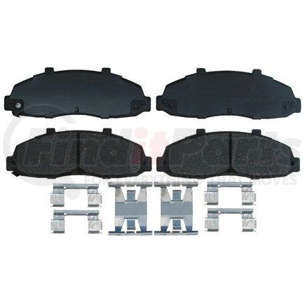 17D679CH by ACDELCO - Ceramic Front Disc Brake Pad Set