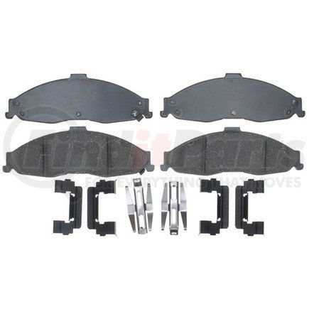 17D749CH by ACDELCO - Ceramic Front Disc Brake Pad Set