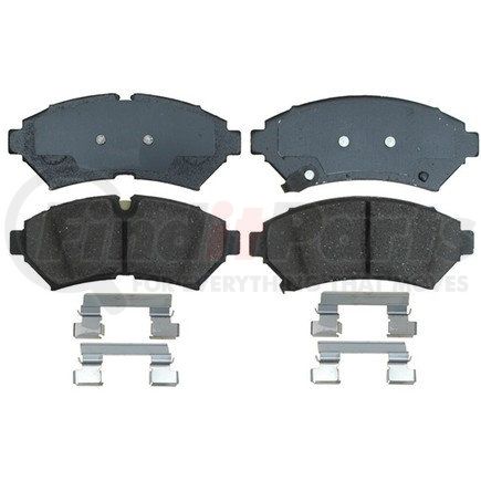 17D753CH by ACDELCO - Ceramic Front Disc Brake Pad Set