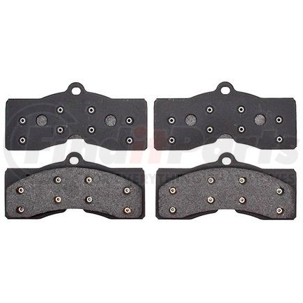 17D8 by ACDELCO - Organic Front Disc Brake Pad Set