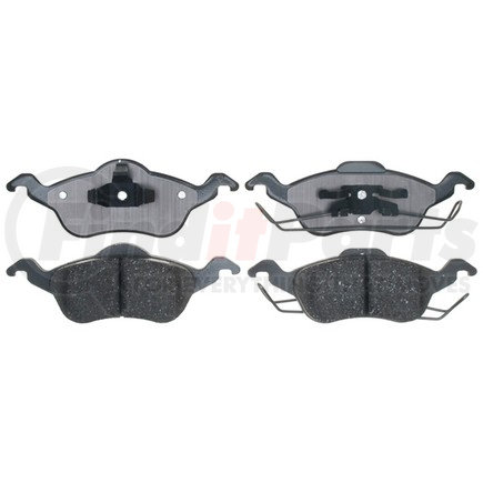 17D816C by ACDELCO - Ceramic Front Disc Brake Pad Set