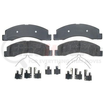 17D824CH by ACDELCO - Ceramic Front Disc Brake Pad Set